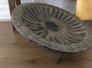 Beautiful Azeatic pottery bowl on stand, very special